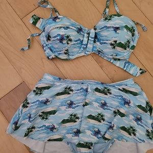 Stich bathing suite 2 piece